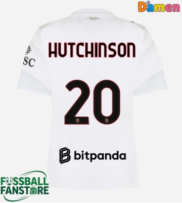 AC Milan Omari Hutchinson #20 Replik Auswärtstrikot Damen 2026-27 Kurzarm